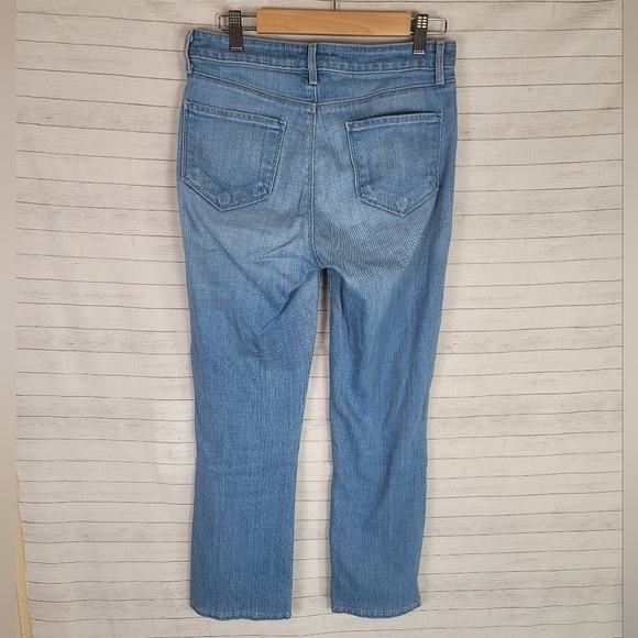 L'AGENCE NADIA HIGH RISE STRAIGHT CROPPED JEANS IN ROCKFORD, SZ 26 - Picture 7 of 14